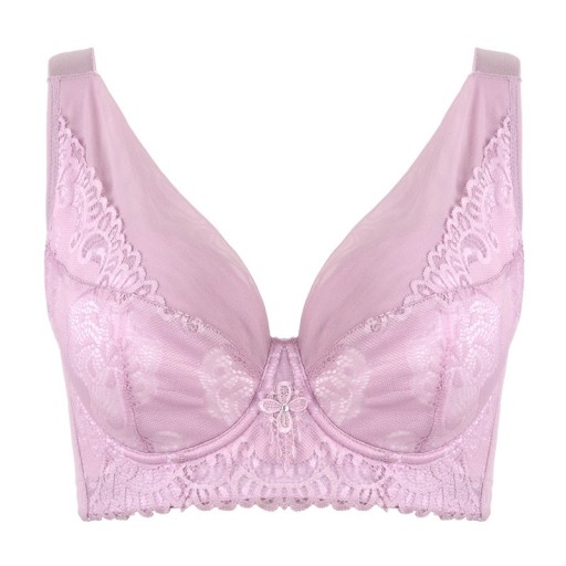 Reggiseno imbottito decorato con pizzo
