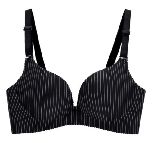 Reggiseno push up a righe J2713