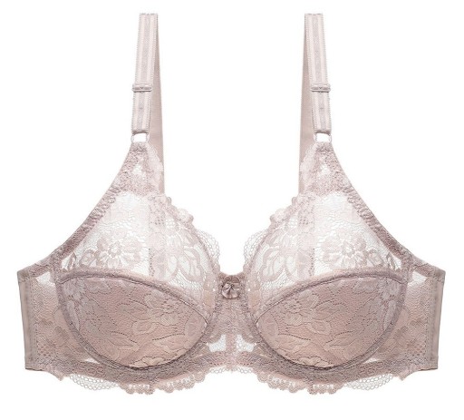 Reggiseno semi-rigido con pizzo