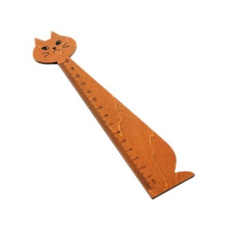 Règle en forme de chat
