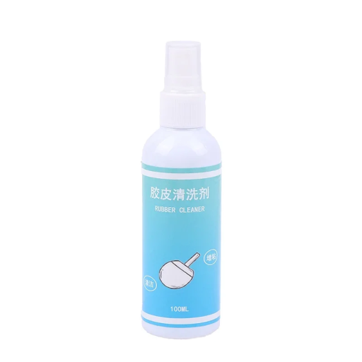 Reinigingsspray voor het rubberen oppervlak van een tafeltennisbat 100 ml Professionele zorg voor een pingpongbat Onderhoud van grip en prestaties