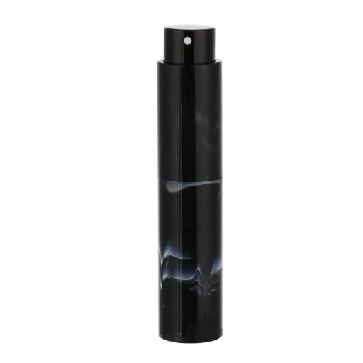 Reisatomizer voor parfum met marmermotief 10 ml plastic navulbare verstuiver zwart compact voor in de handtas en op reis