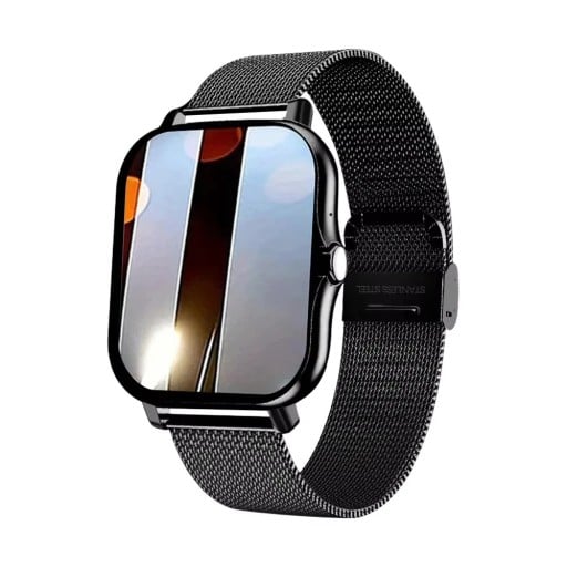 Relógios inteligentes com pulseira em rede para monitorização de passos, distância, calorias, atividade, medição de pulso, oxigénio, sono
