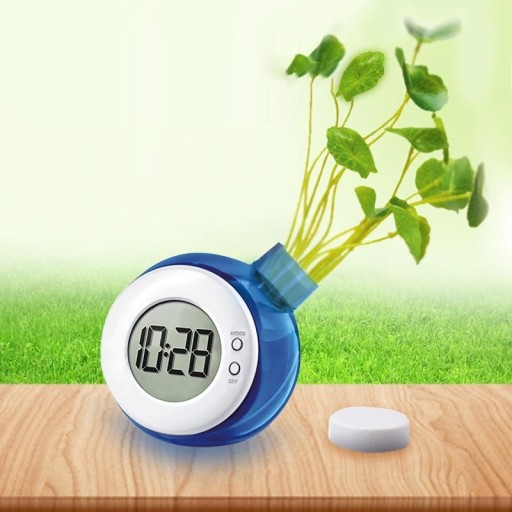 Reloj de agua digital