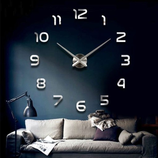 Reloj de pared autoadhesivo G1591