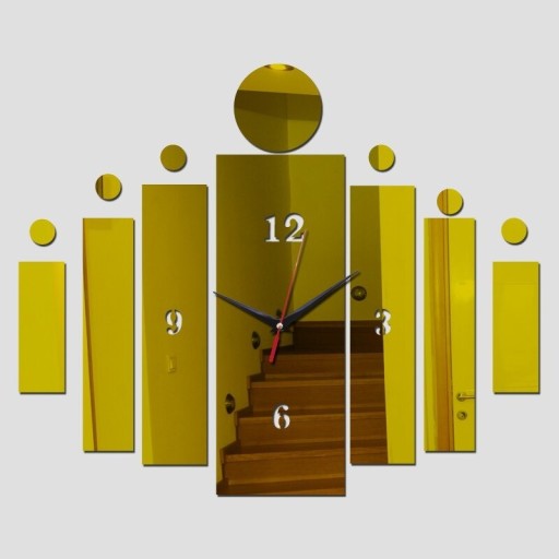 Reloj de pared autoadhesivo G2101