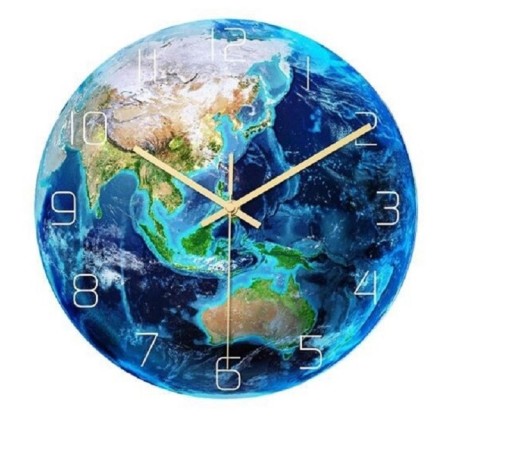 Reloj de pared de la Tierra