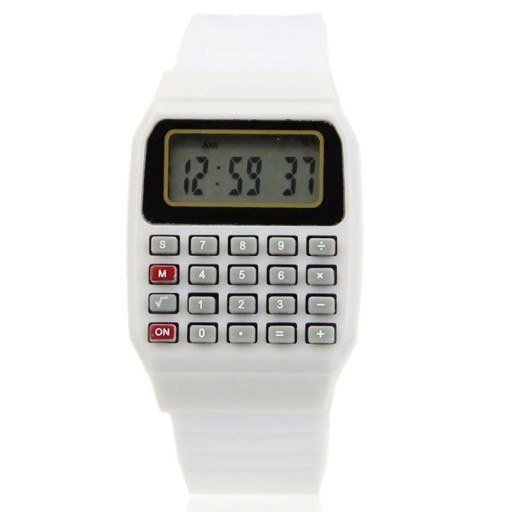 Reloj infantil con calculadora
