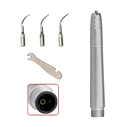 Removedor de sarro dental ultrasónico 3 puntas 2 orificios Dispositivo para limpieza dental Higiene bucal Cuidado dental Accesorios para baño