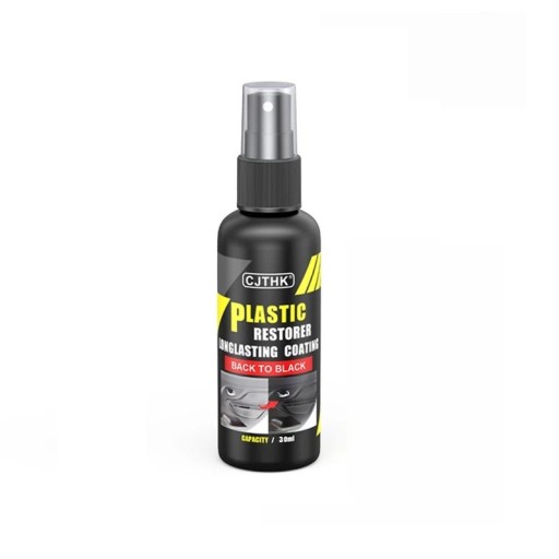 Rénovateur et nettoyant pour plastiques et cuirs 30 ml avec éponge Autokosmetika Entretien du tableau de bord Rénovation des plastiques et cuirs Nettoyage de l'intérieur de la voiture