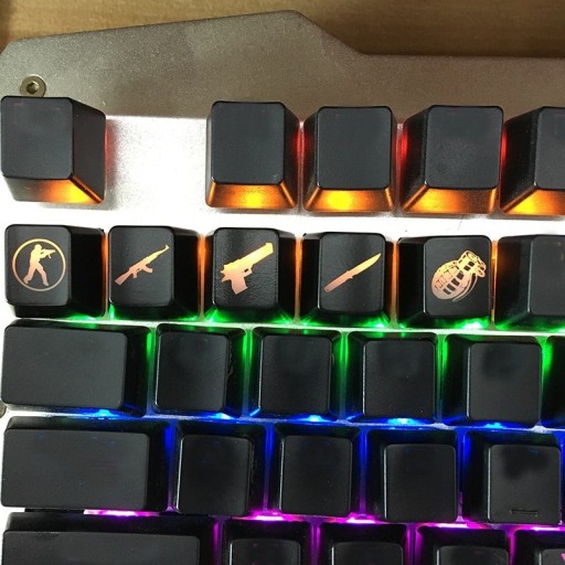 Replaceable Gaming Keys 5 pcs