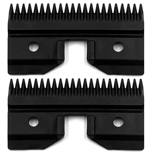 Replacement Ceramic Cutting Blades for Andis, Wahl, Oster, Furzone, Laube, Heiniger and Conair Clippers 2 pcs