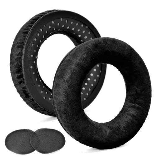 Replacement Ear Pads 2 pcs for Headphones DT770 / DT880 / DT990 Comfortable Padded Ear Cushions with Foam Insert Black