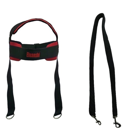 Reposacabezas ajustable para fortalecer el cuello sin cadena con acolchado y correas para un entrenamiento seguro en el gimnasio o en casa.