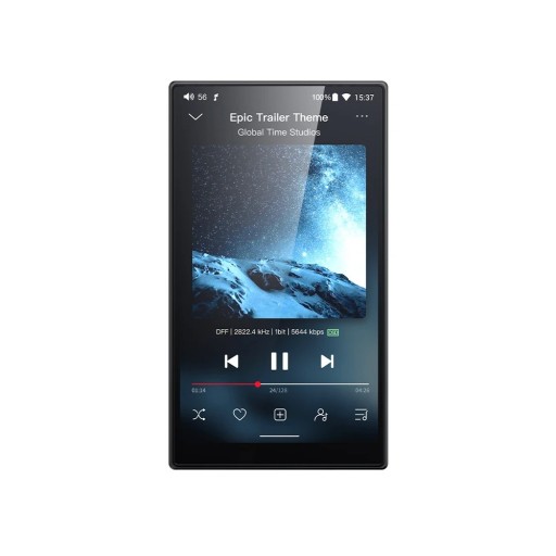 Reproductor MP3 de alta resolución FiiO JM21 Android 13 Snapdragon 680 Bluetooth WiFi USB DAC Batería de 12,5 h Compatibilidad con Spotify Salida balanceada