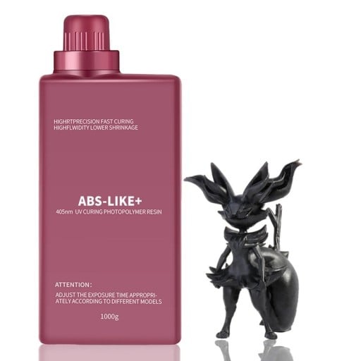 Resina fotopolimérica semelhante ao ABS 1 kg 405 nm para impressoras 3D DLP/LCD Detalhes precisos Cura rápida Alta resistência