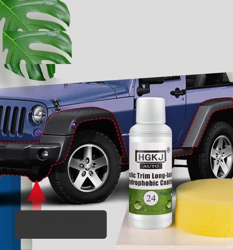 Restaurador de plásticos para automóvel