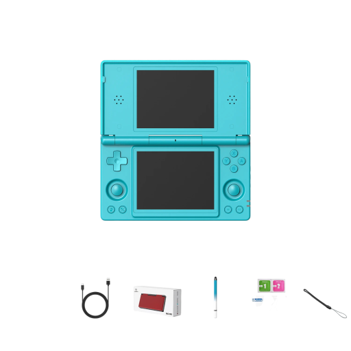 Retro konsola do gier RG DS 128GB 4K wersja gier z podwójnym wyświetlaczem Android 14 dotykowy stylus WiFi Bluetooth przenośna konsola