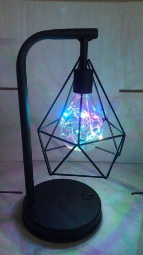 Retro lampa stołowa