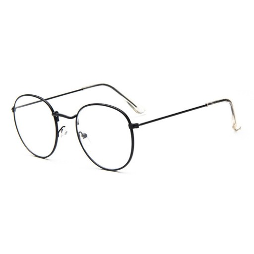 Retro Oval Non-Prescription Glasses
