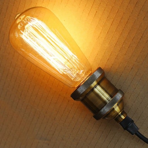Retro VINTAGE izzó E27 230V 25W 40W 60W