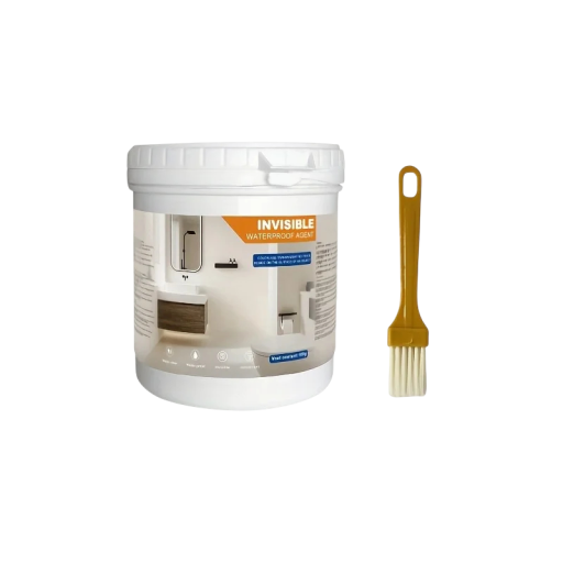 Revestimento selante transparente à prova de água 150ml com pincel Proteção contra água e humidade, aplicação fácil