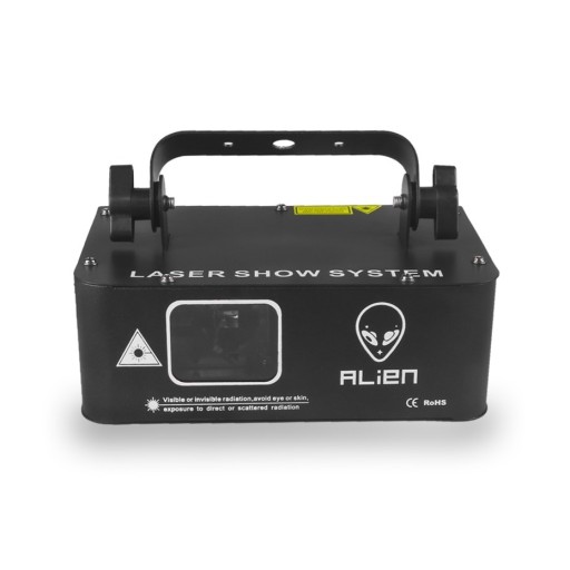RGB-effektlaser med DMX-styring