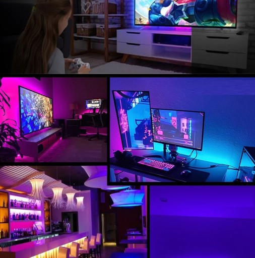 RGB LED-strimmel J263