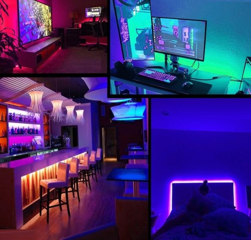 RGB LED ταινία με bluetooth J265