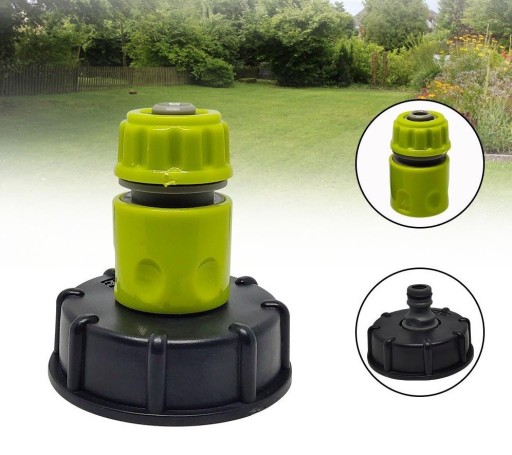 Riduttore da serbatoio IBC S60X6 a tubo da giardino