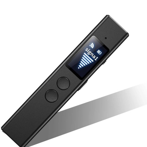 Rilevatore di telecamere nascoste 11,9 x 2,2 x 1,9 cm Dispositivo multifunzionale contro le intercettazioni GPS cercatore Scanner di sicurezza portatile