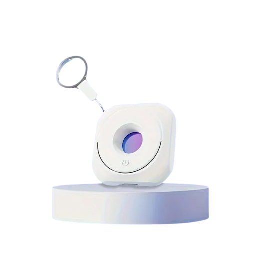 Rilevatore di telecamere nascoste 4 x 4 cm Mini cercatore di obiettivi di telecamere Dispositivo portatile per la protezione della privacy Rilevatore antispy