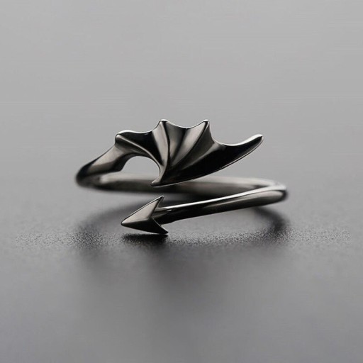 Ring with Wing D2449