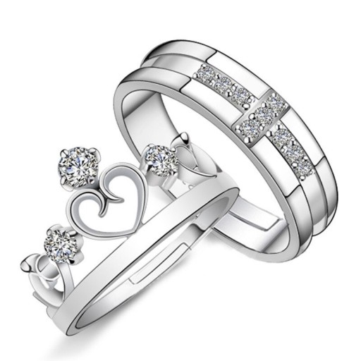Ringe til par 2 stk A3172