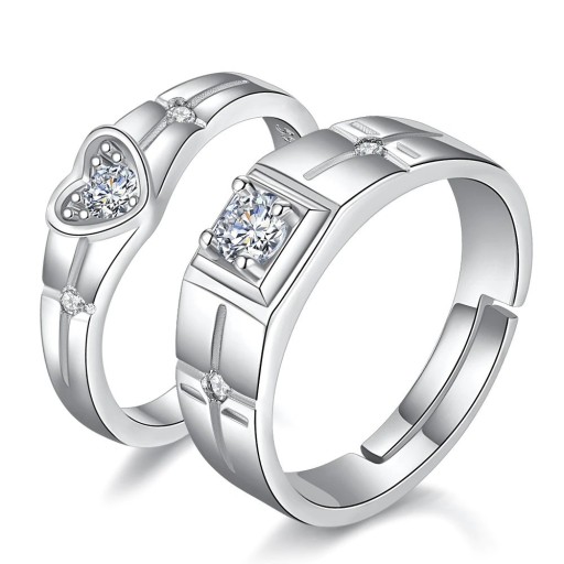 Ringe til par 2 stk. D1544