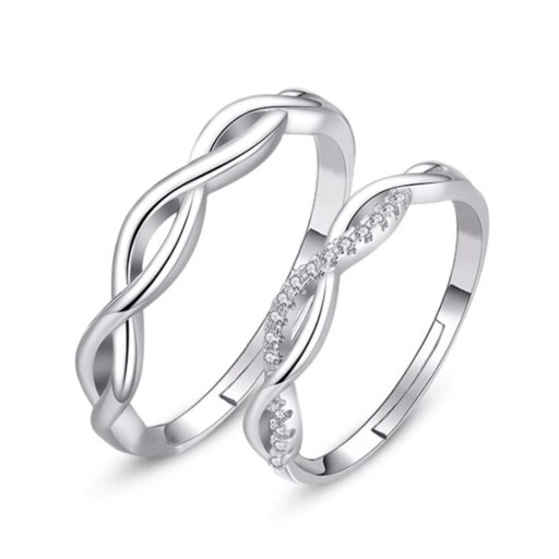 Ringe til par 2 stk. D1646