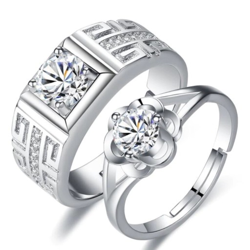 Ringe til par 2 stk. D1726