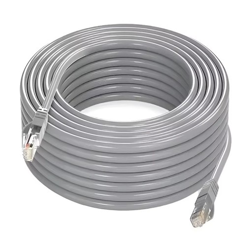 RJ45 1000 Mbps 20 m suojattu ethernet LAN kaapeli reitittimelle, tietokoneelle ja pelikonsoleille, vakaa yhteys