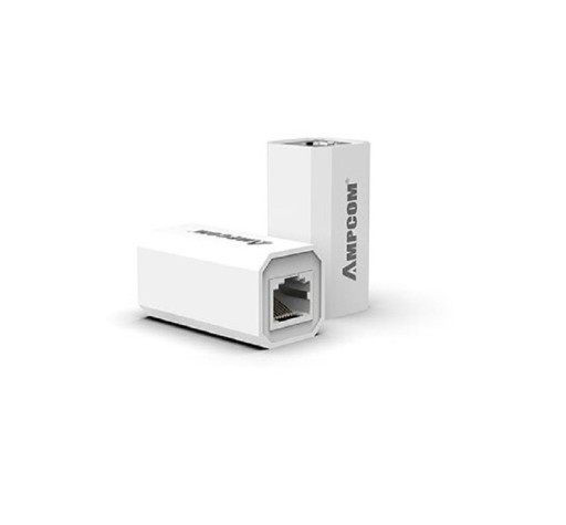 RJ45 F/F -sovitin 2 kpl.