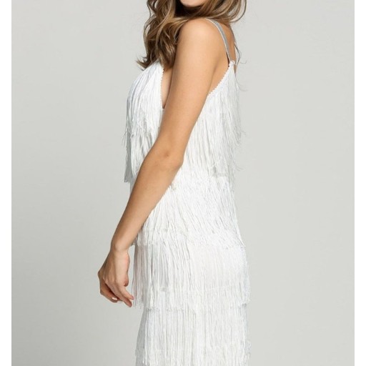 Robe à franges pour femmes