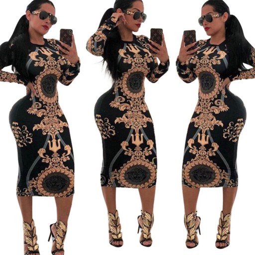 Robe à manches longues Alessia