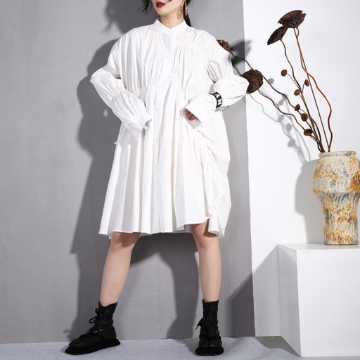 Robe courte ample