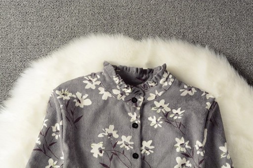 Robe d'automne pour femmes avec col montant