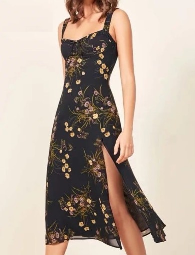 Robe d'été avec fente