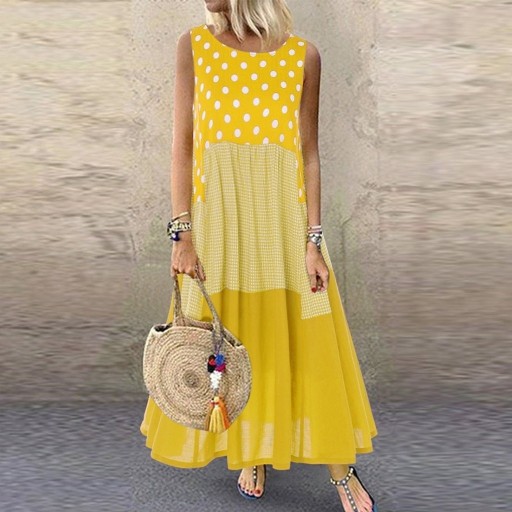 Robe d'été en grandes tailles