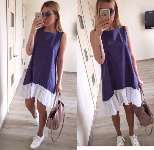 Robe de plage sans manches pour femmes J1141