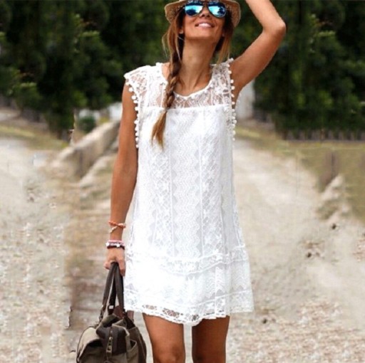 Robe en dentelle pour femmes J3331