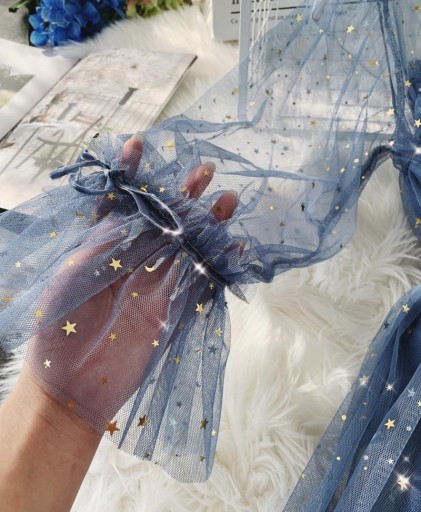 Robe en tulle avec des étoiles