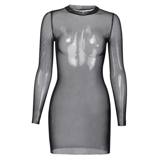 Robe érotique transparente