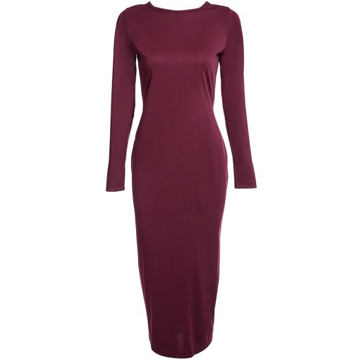 Robe fourreau zippée